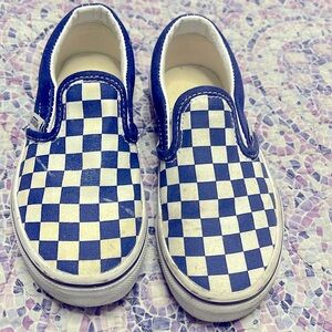 Kids checkered vans